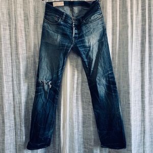 Worn in Imogene and Willie denim